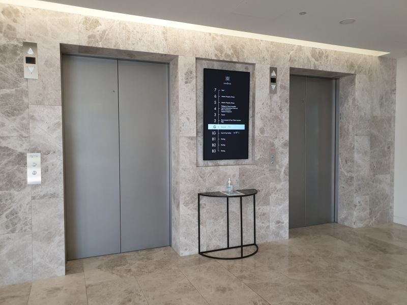 The Eminence digital signage wayfinding