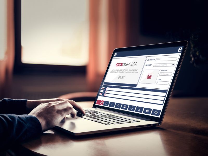 SignDirector Digital Signage Software